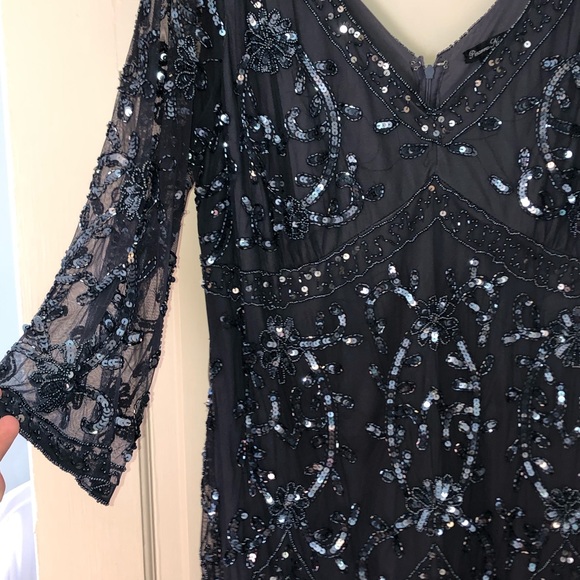 Pisarro Nights Sequin Evening Gown - Picture 3 of 4